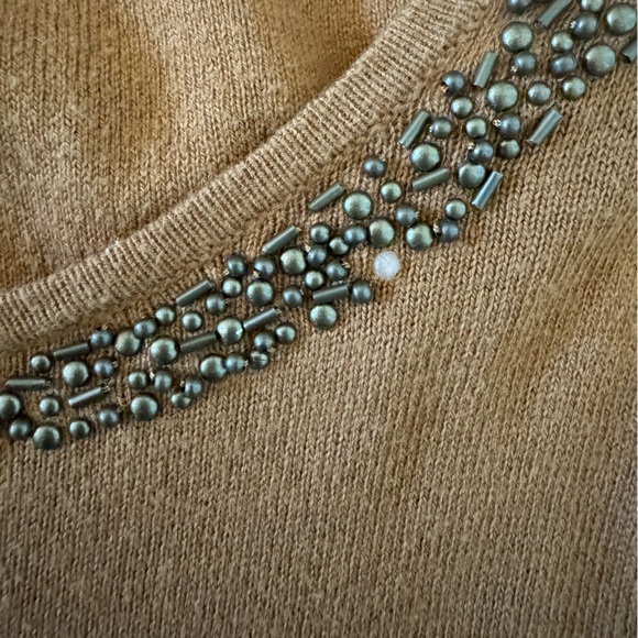 LOFT Ann Taylor Embellished Sweater Top - Picture 9 of 9